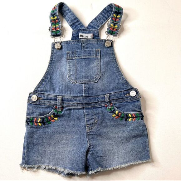 Epic Threads Embroidered Denim Overall 4T - Picture 1 of 5
